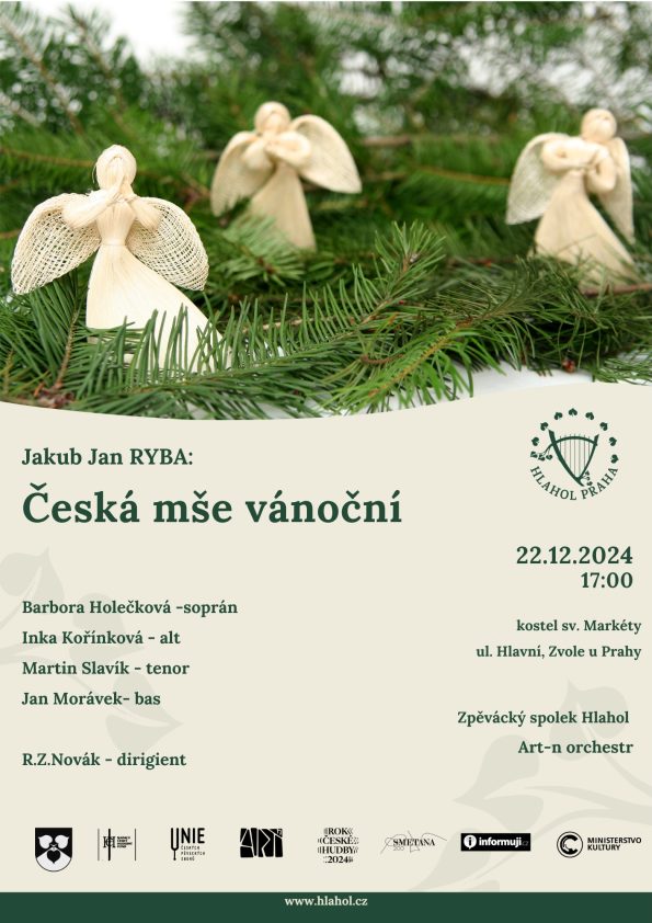 Jakub Jan Ryba: Česká mše vánoční ve Zvoli 22.12.2024